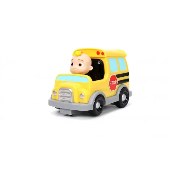 Autobuz scolar cu telecomanda Cocomelon scara 1:24 Autobuz scolar cu telecomanda Cocomelon scara 1:24