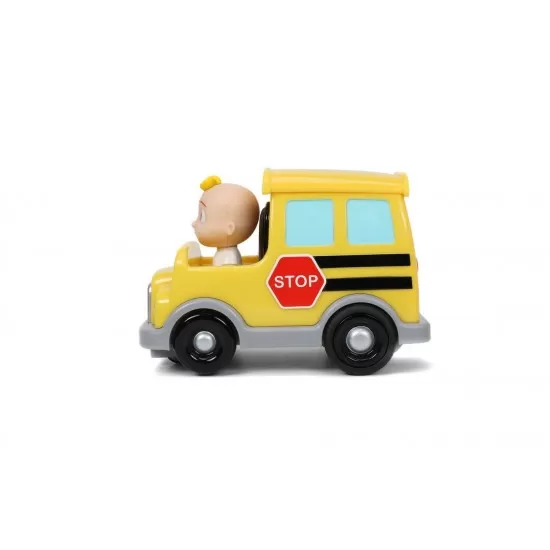 Autobuz scolar cu telecomanda Cocomelon scara 1:24 Autobuz scolar cu telecomanda Cocomelon scara 1:24