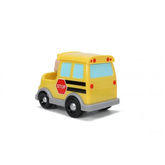 Autobuz scolar cu telecomanda Cocomelon scara 1:24 Autobuz scolar cu telecomanda Cocomelon scara 1:24