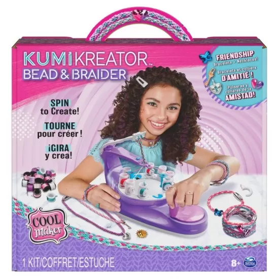 Aparat pentru confectionat bratari KumiKreator Cool Maker Aparat pentru confectionat bratari KumiKreator Cool Maker