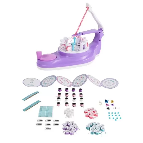 Aparat pentru confectionat bratari KumiKreator Cool Maker Aparat pentru confectionat bratari KumiKreator Cool Maker
