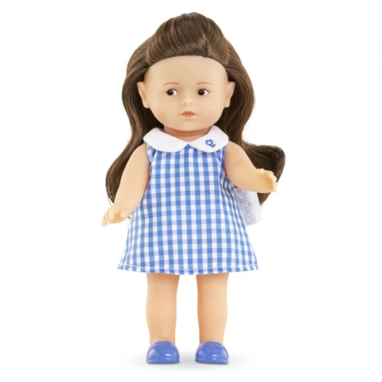 Papusa Mini Corolline Romy rochita albastra 20 cm