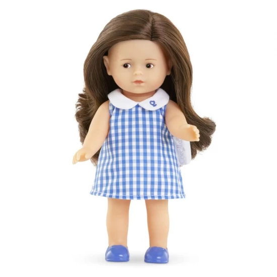 Papusa Mini Corolline Romy rochita albastra 20 cm