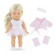Set papusa Rosy Balerina Corolle 20 cm cu miros de vanilie si accesorii Set papusa Rosy Balerina Corolle 20 cm cu miros de vanilie si accesorii