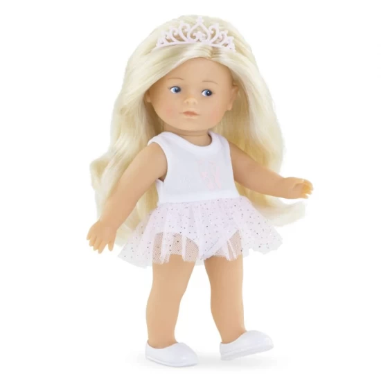Set papusa Rosy Balerina Corolle 20 cm cu miros de vanilie si accesorii Set papusa Rosy Balerina Corolle 20 cm cu miros de vanilie si accesorii