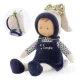 Papusa bebelus Miss Navyblue Starry Dreams Corolle cu miros de vanilie si corp moale 25 cm