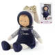 Papusa bebelus Miss Navyblue Starry Dreams Corolle cu miros de vanilie si corp moale 25 cm