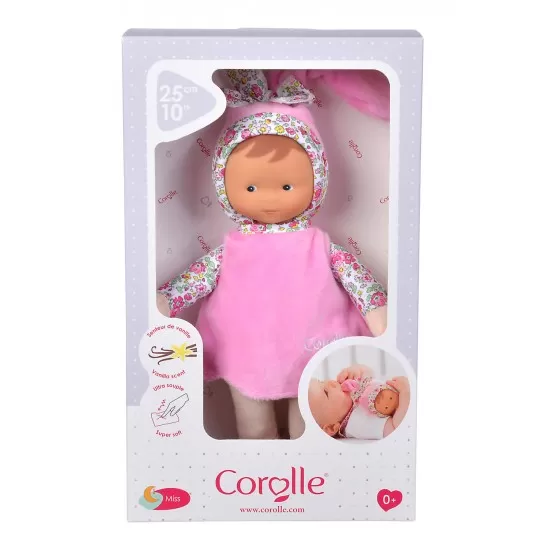 Papusa cu corp moale Corolle Miss Pink Blossom 25 cm