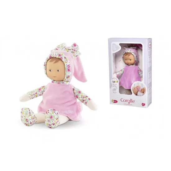 Papusa cu corp moale Corolle Miss Pink Blossom 25 cm