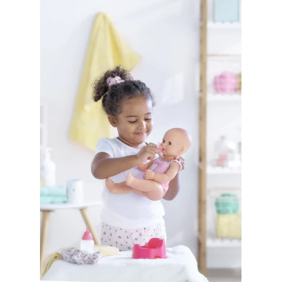 Papusa bebelus Emma Corolle cu accesorii si miros de vanilie 36 cm