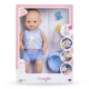 Set de joaca bebelus Paul Corolle cu accesorii 36 cm si miros de vanilie