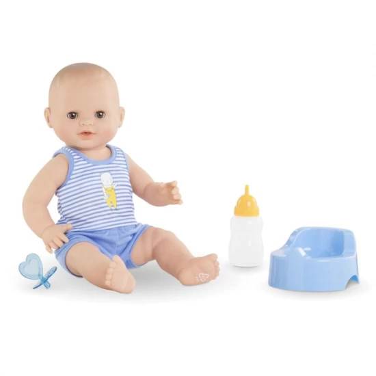 Set de joaca bebelus Paul Corolle cu accesorii 36 cm si miros de vanilie
