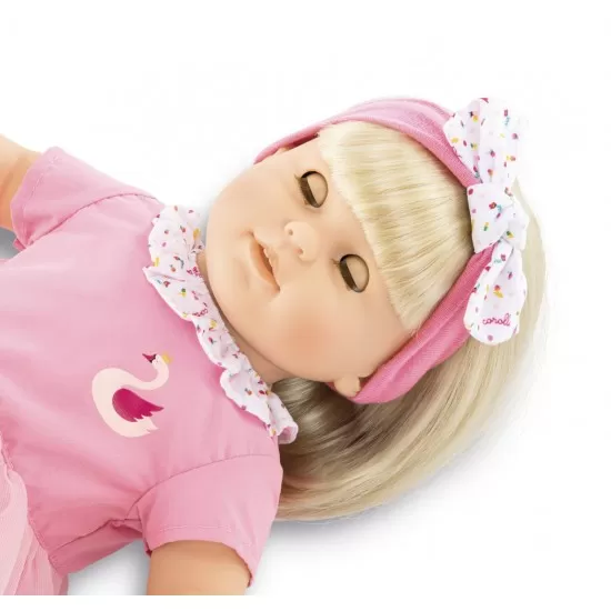Papusa cu corp moale Corolle Adele blonda 36 cm Papusa cu corp moale Corolle Adele blonda 36 cm