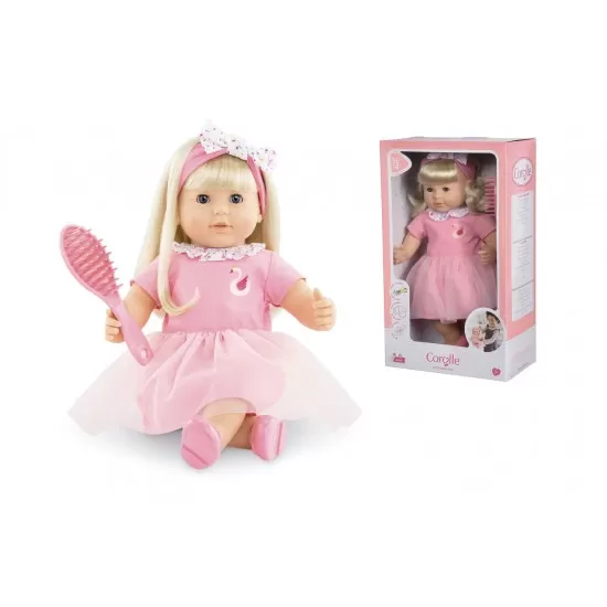 Papusa cu corp moale Corolle Adele blonda 36 cm Papusa cu corp moale Corolle Adele blonda 36 cm