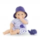 Papusa bebelus de baie Marin 30 cm cu jucarie balena
