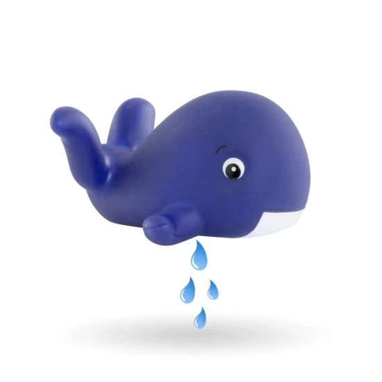 Papusa bebelus de baie Marin 30 cm cu jucarie balena