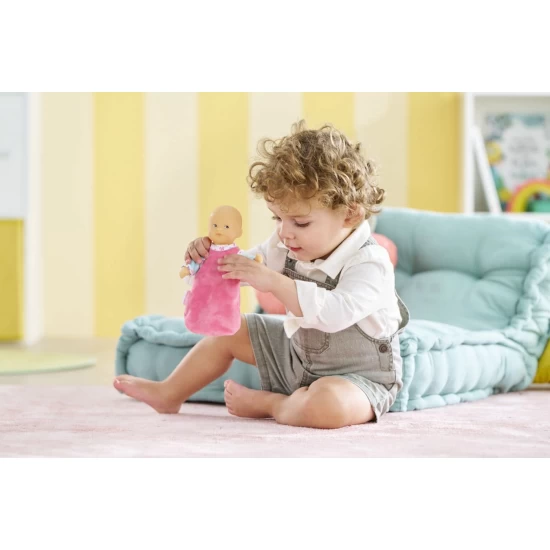 Set de joaca Bebelusul Calin Noapte Buna alb 20 cm cu accesorii