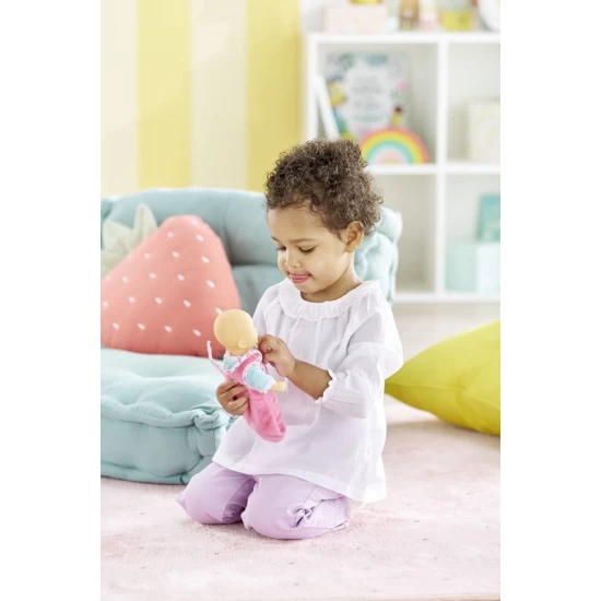 Set de joaca Bebelusul Calin Noapte Buna alb 20 cm cu accesorii