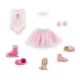 Set de joaca papusa balerina Valentine 28 cm cu accesorii