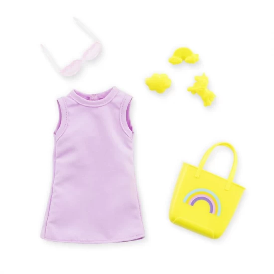 Set Corolle Cumparaturi Surpriza cu papusa Luna 28 cm si accesorii
