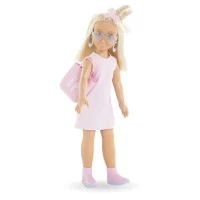 Set Corolle Cumparaturi Surpriza cu papusa Valentine 28 cm si accesorii