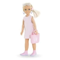 Set Corolle Cumparaturi Surpriza cu papusa Valentine 28 cm si accesorii
