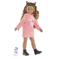 Set  de joaca Muzica si Moda cu papusa Melody 28 cm