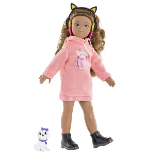 Set de joaca Muzica si Moda cu papusa Melody 28 cm Set de joaca Muzica si Moda cu papusa Melody 28 cm