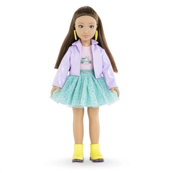 Set de joaca Saptamana Modei la Milano cu papusa Corolle Luna 28 cm
