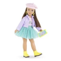 Set de joaca Saptamana Modei la Milano cu papusa Corolle Luna 28 cm