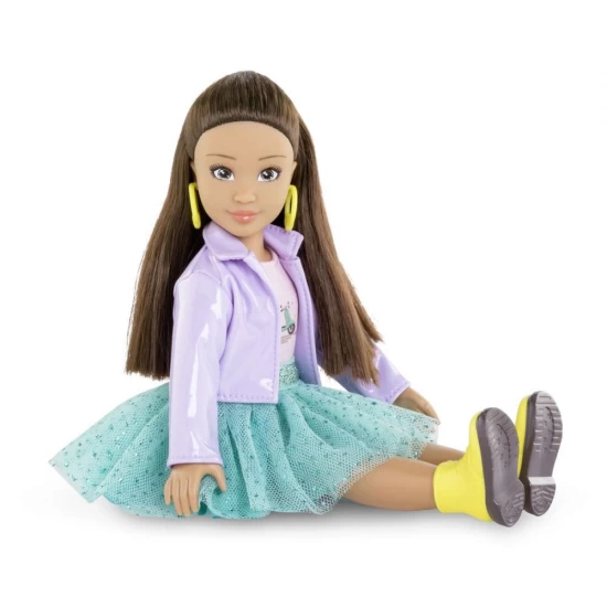 Set de joaca Saptamana Modei la Milano cu papusa Corolle Luna 28 cm