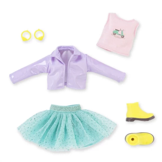Set de joaca Saptamana Modei la Milano cu papusa Corolle Luna 28 cm