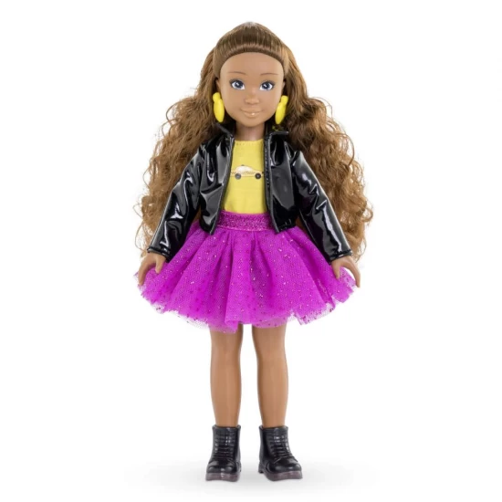 Set de joaca Saptamana Modei la New York cu papusa Corolle Melody 28 cm