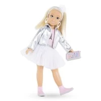 Set de joaca Saptamana Modei la Paris cu papusa Corolle Valentine 28 cm