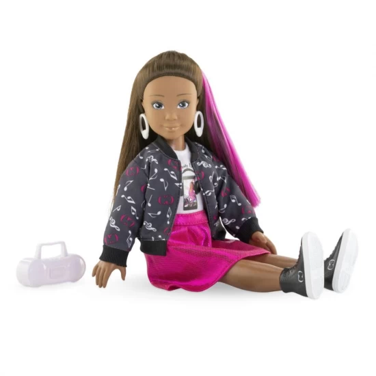 Set de joaca studio muzical cu papusa Corolle Melody 28 cm