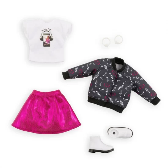 Set de joaca studio muzical cu papusa Corolle Melody 28 cm