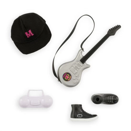 Set de joaca studio muzical cu papusa Corolle Melody 28 cm