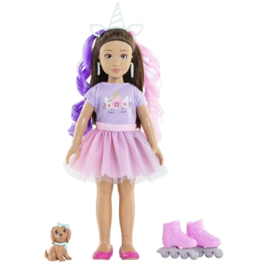 Set de joaca Corolle Unicorn cu papusa Luna 28 cm