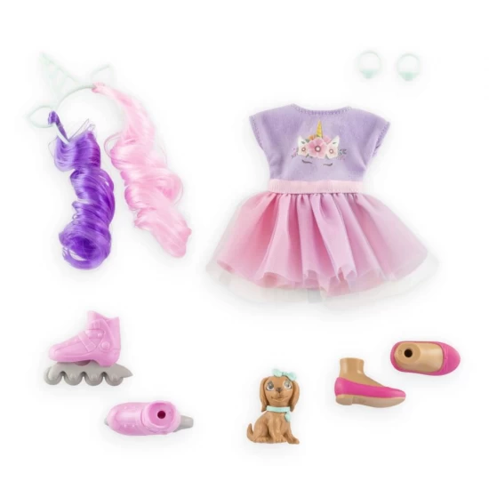 Set de joaca Corolle Unicorn cu papusa Luna 28 cm