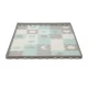 Covoras de joaca Kinderkraft Luno Shapes puzzle 3D spuma Mint Covoras de joaca Kinderkraft Luno Shapes puzzle 3D spuma Mint