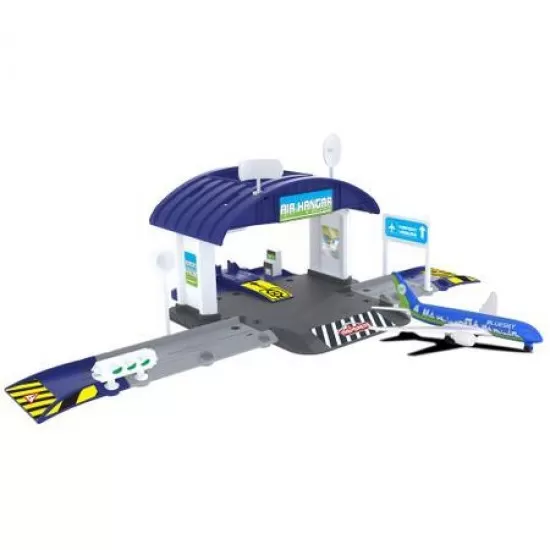 Set Creatix Aeroport cu hangar si avion Set Creatix Aeroport cu hangar si avion