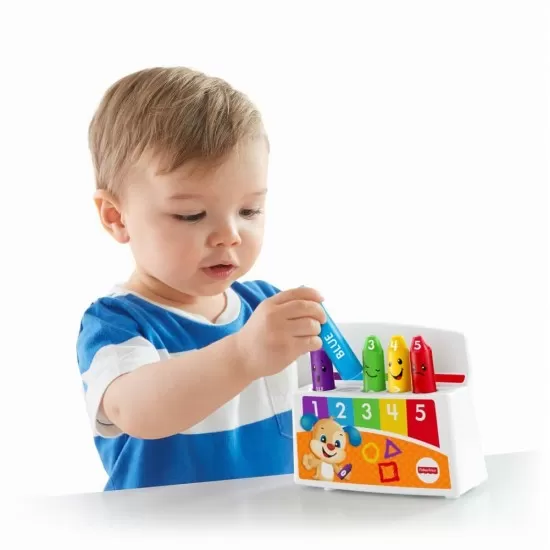 Creioane colorate cu 35 de sunete si melodii limba romana Fisher Price Creioane colorate cu 35 de sunete si melodii limba romana Fisher Price