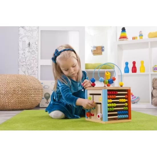 Cub educativ mare din lemn Trefl Cub educativ mare din lemn Trefl