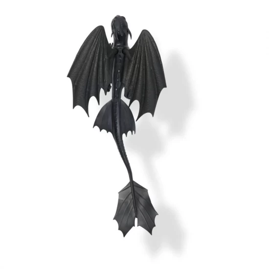 Figurina dragon Toothless cu aripi mobile - Cum Sa Iti Dresezi Dragonul 