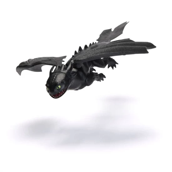 Figurina dragon Toothless cu aripi mobile - Cum Sa Iti Dresezi Dragonul 