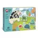 Set magnetic educativ cu animale 41 piese Set magnetic educativ cu animale 41 piese