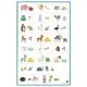 Set magnetic educativ cu animale 41 piese Set magnetic educativ cu animale 41 piese
