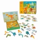 Joc magnetic Dinozauri 45 piese