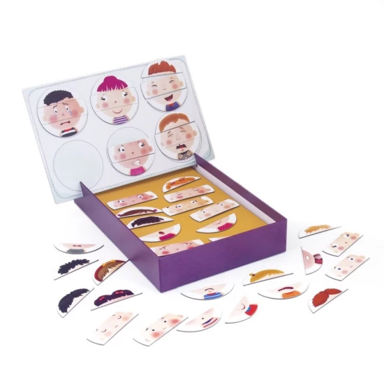 Joc educativ - Cutie magnetica Emotii