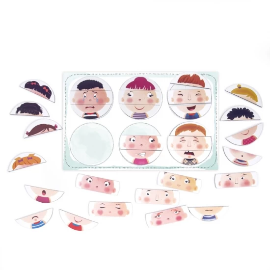 Joc educativ - Cutie magnetica Emotii